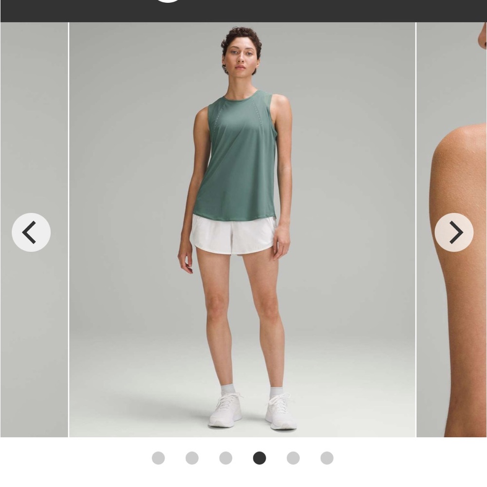 Lululemon Sculpt Tank Top - Medium Forest,Size 2